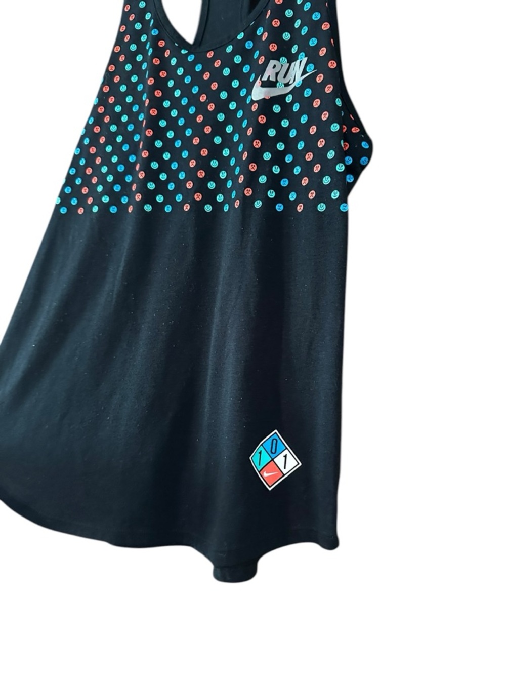 Nike Dri Fit Smiley Face Tank Womens size S - Picture 2 of 4